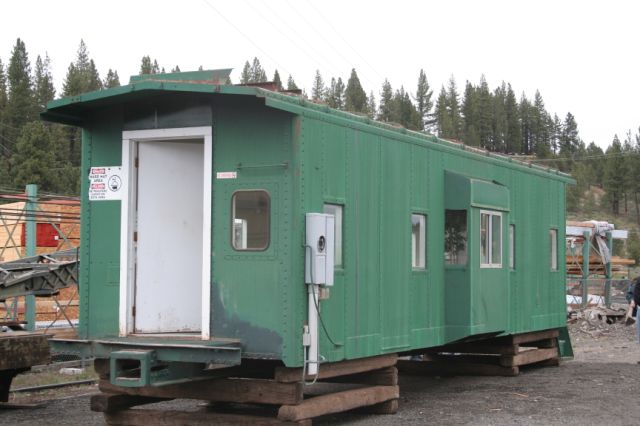 Caboose new location