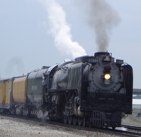 UP 844 in Wichita in 2008